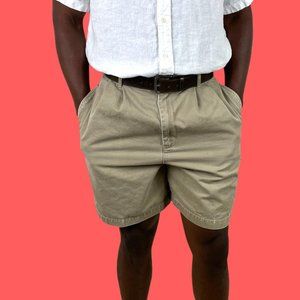 Tommy Hilfiger Khaki Dress Shorts